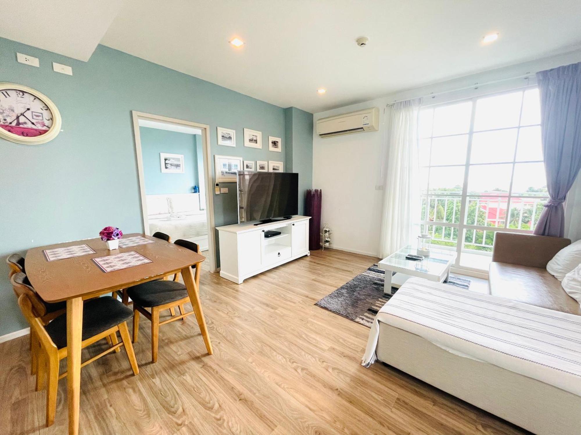Summer Huahin 619,2 Bedroom Condo,Sea View,Near Beach&Cicada,Beautiful Swimming Pool Exterior photo